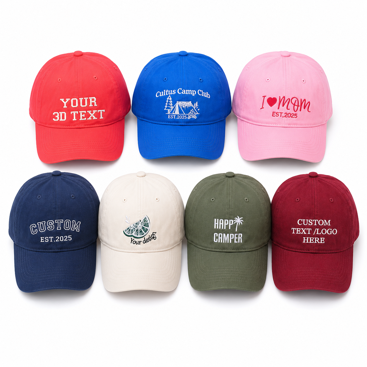 Personalized Hat with Name or Logo