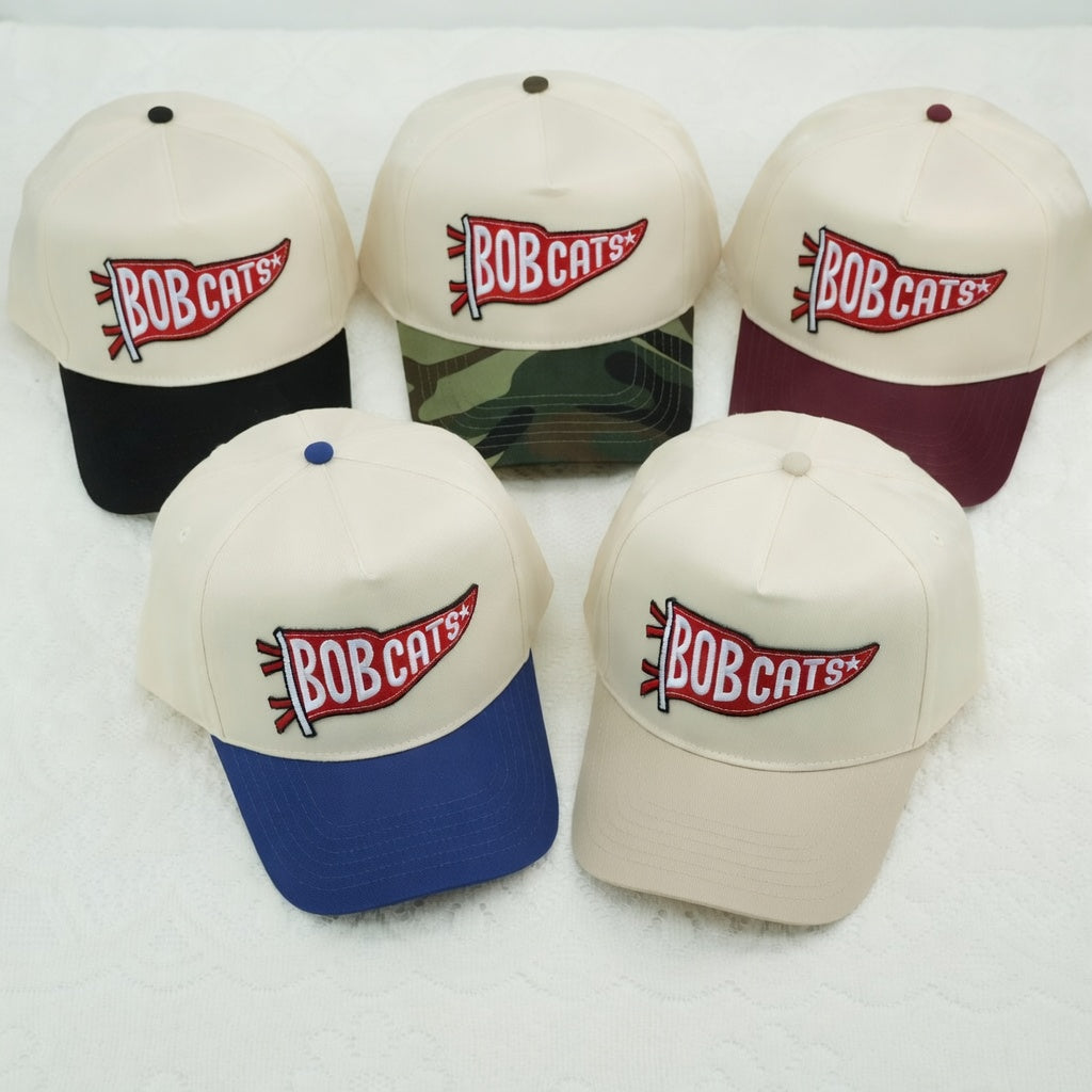 Personalized Snapback Hat – Embroidered Pennant Team Cap