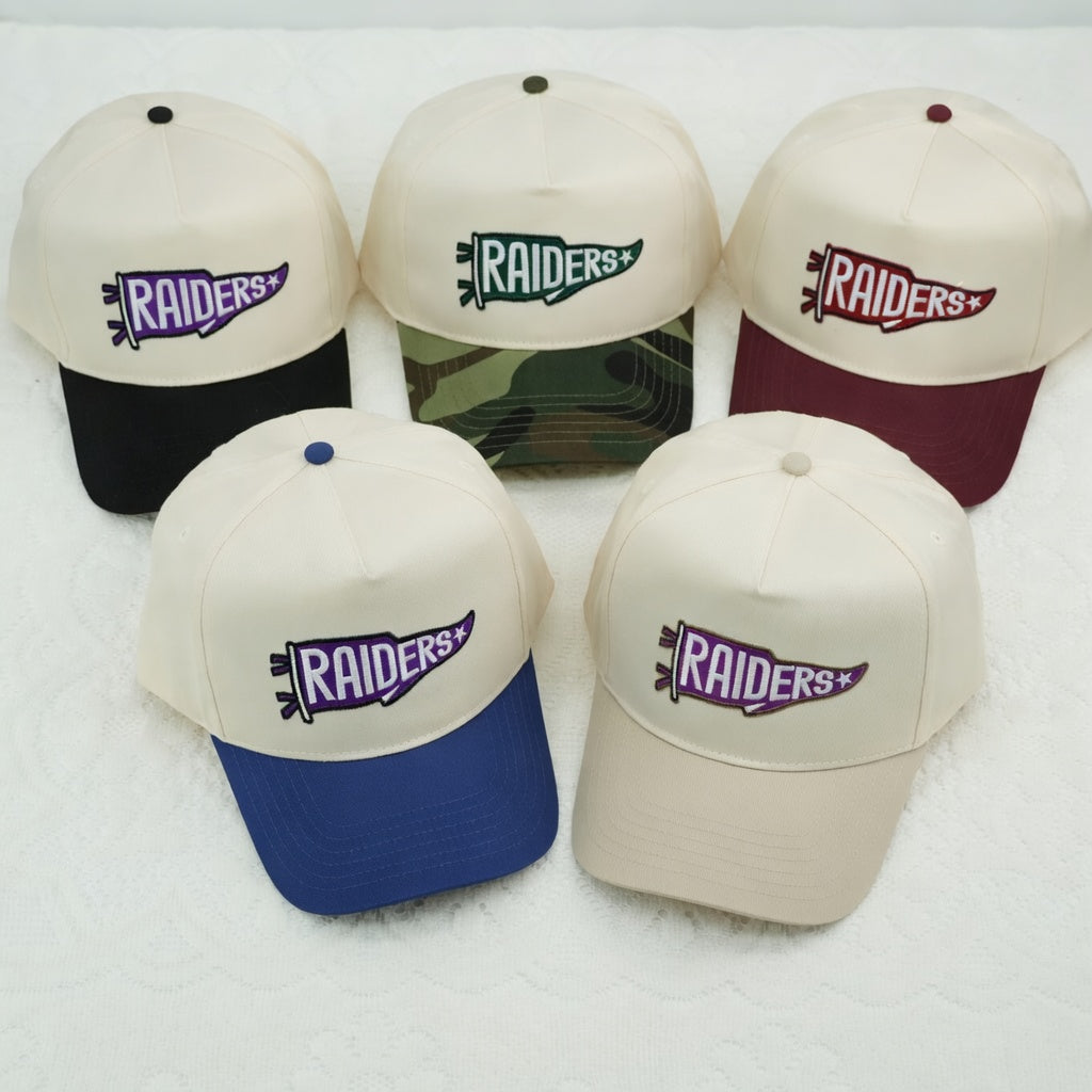 Personalized Snapback Hat – Embroidered Pennant Team Cap