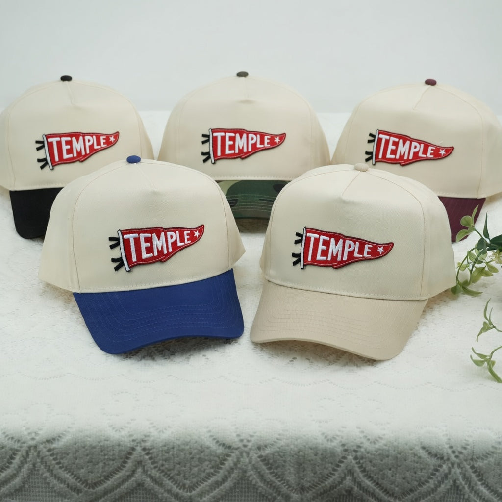 Personalized Snapback Hat – Embroidered Pennant Team Cap