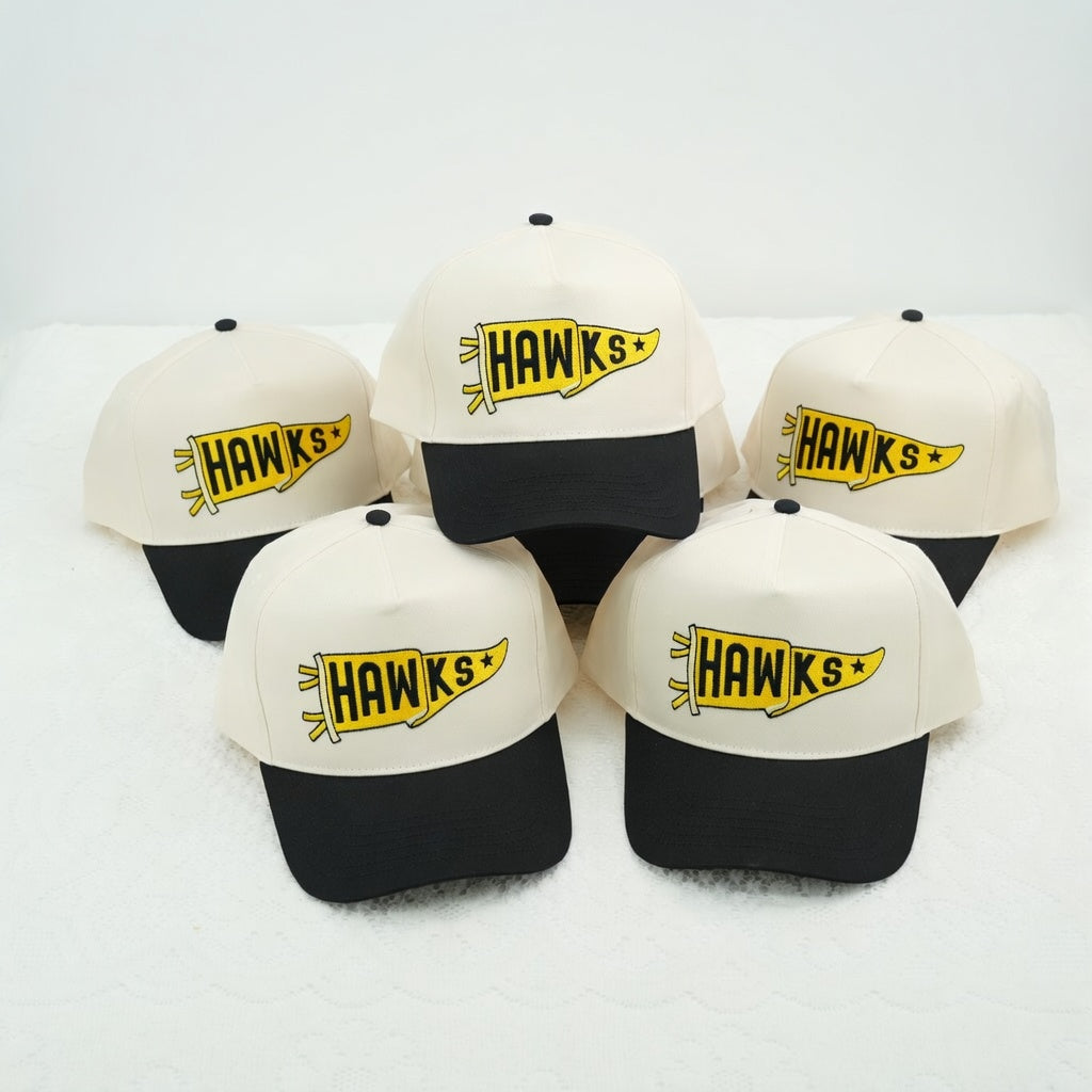 Personalized Snapback Hat – Embroidered Pennant Team Cap