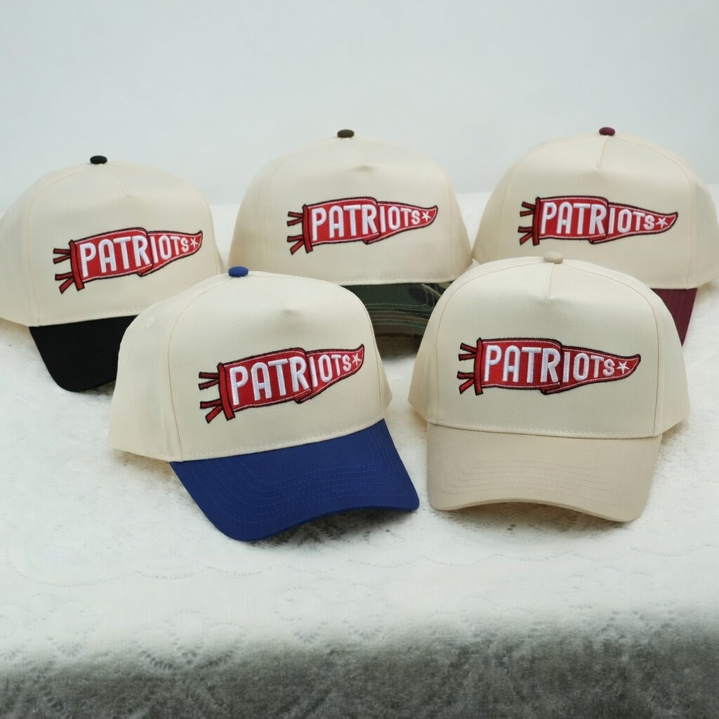 Personalized Snapback Hat – Embroidered Pennant Team Cap