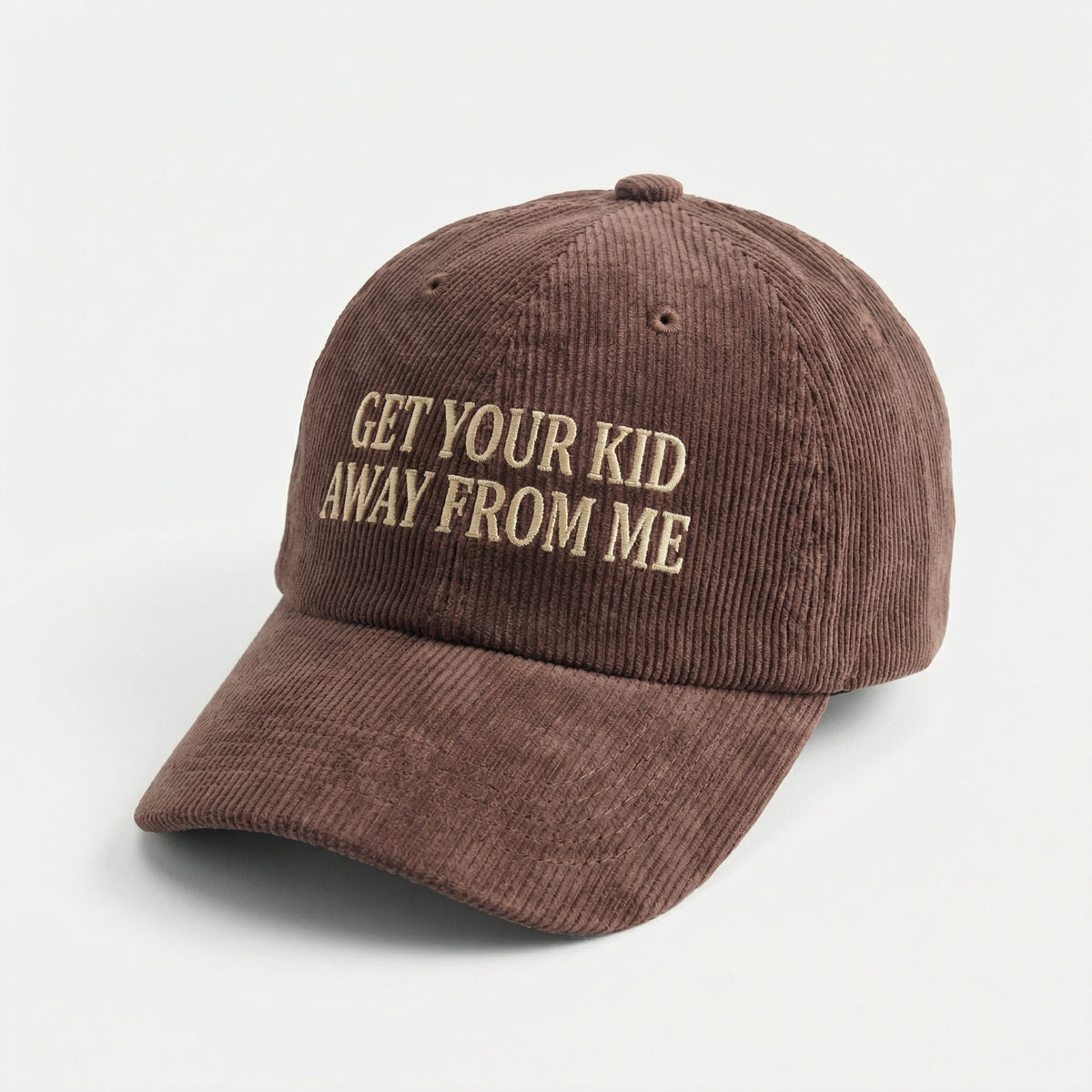 Custom Please Keep Your Kid Away Embroidered Hat – Funny Introvert Dad Cap