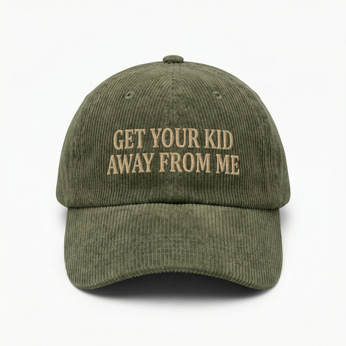 Custom Please Keep Your Kid Away Embroidered Hat – Funny Introvert Dad Cap