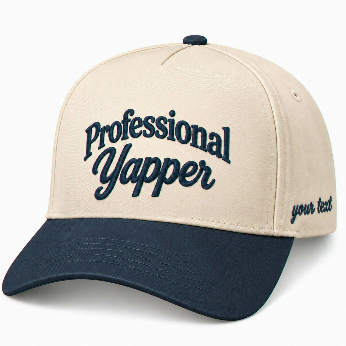 Professional Yapper Hat, Chatty Gen Z Slang Snapback