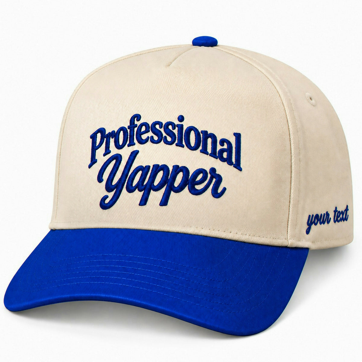 Professional Yapper Hat, Chatty Gen Z Slang Snapback