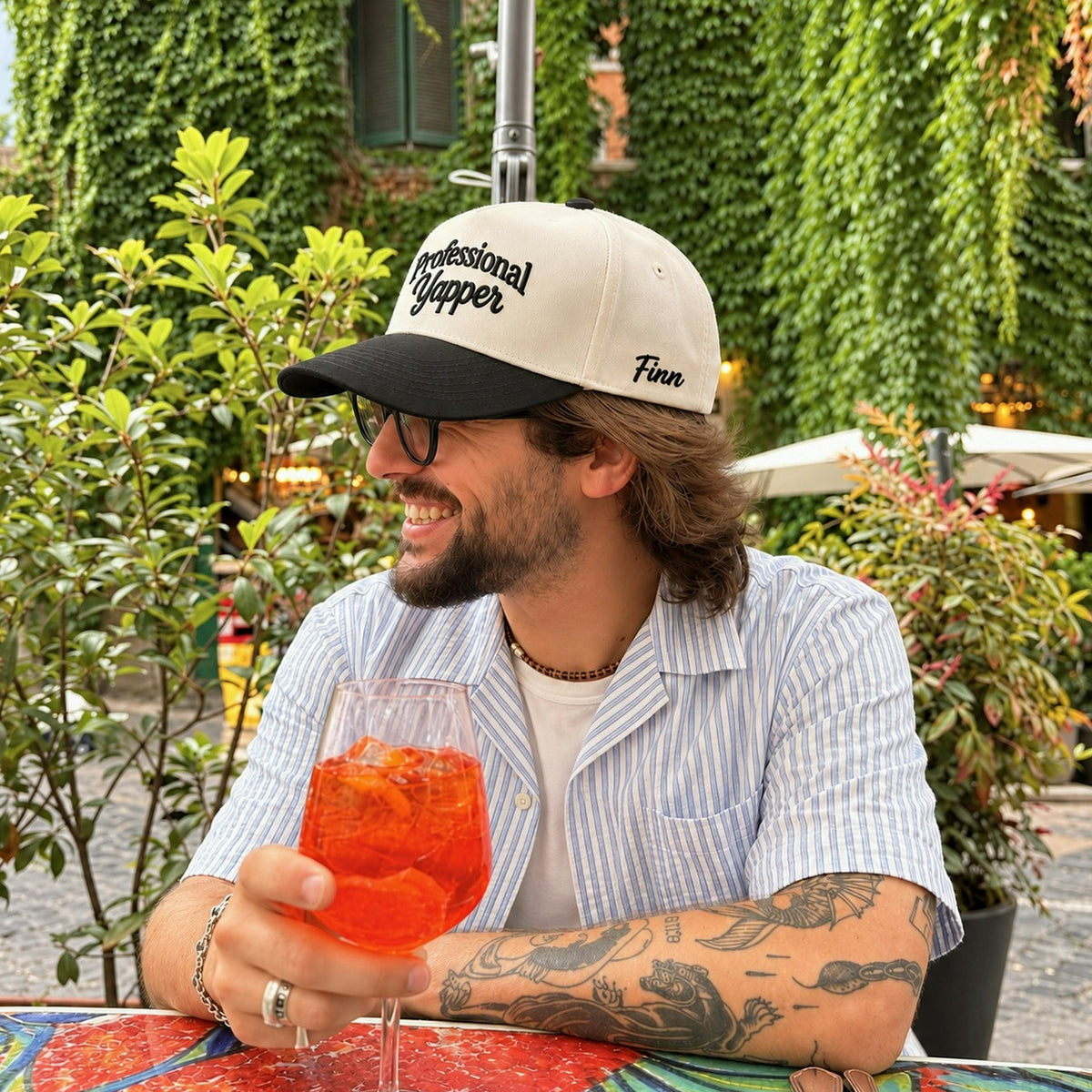 Professional Yapper Hat, Chatty Gen Z Slang Snapback