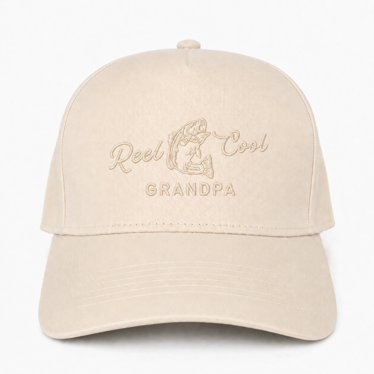 Custom Reel Cool Grandpa Snapback Hat – Funny Fishing Gift for Grandpa
