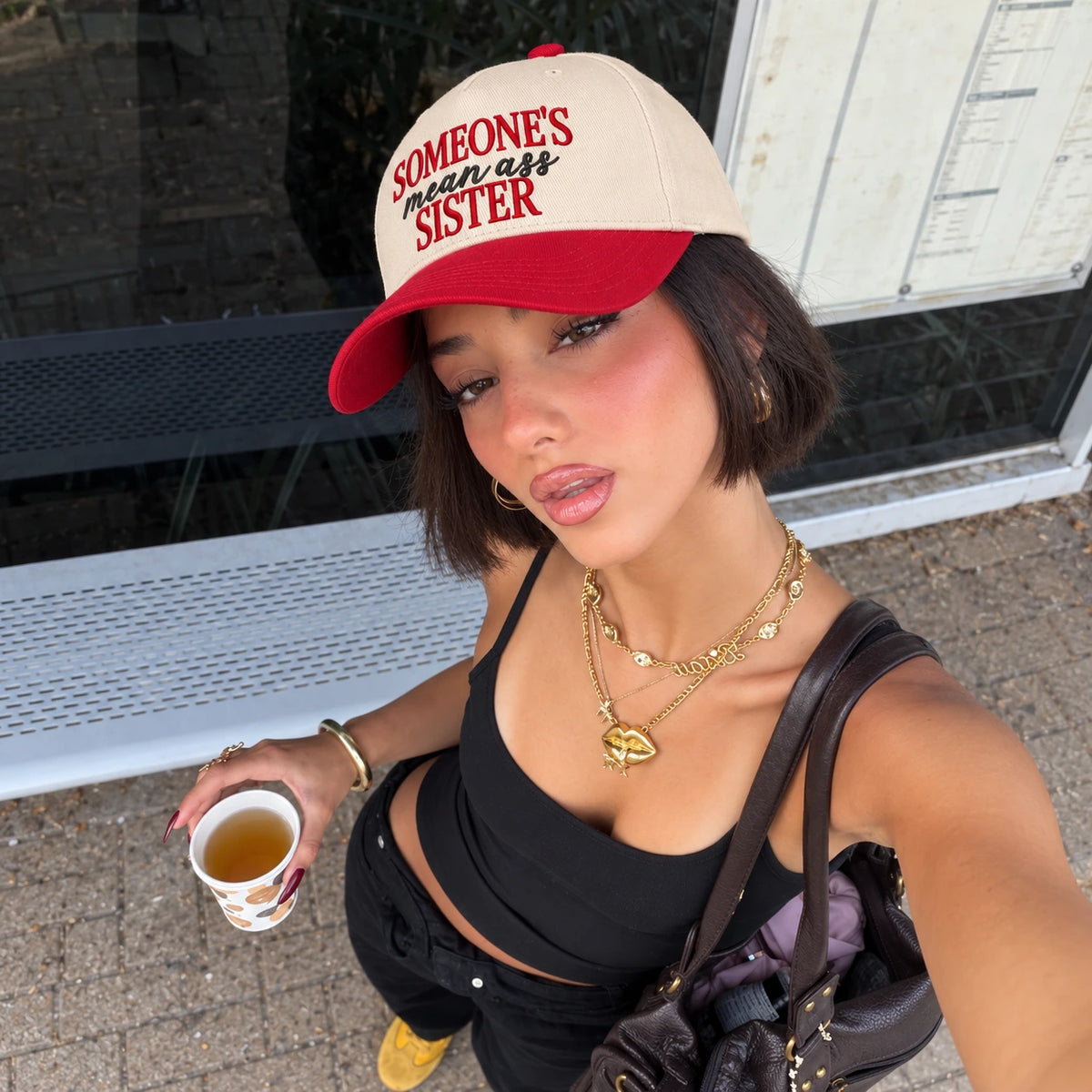 Someone’s Mean Ass Sister Hat, Sibling Humor Snapback