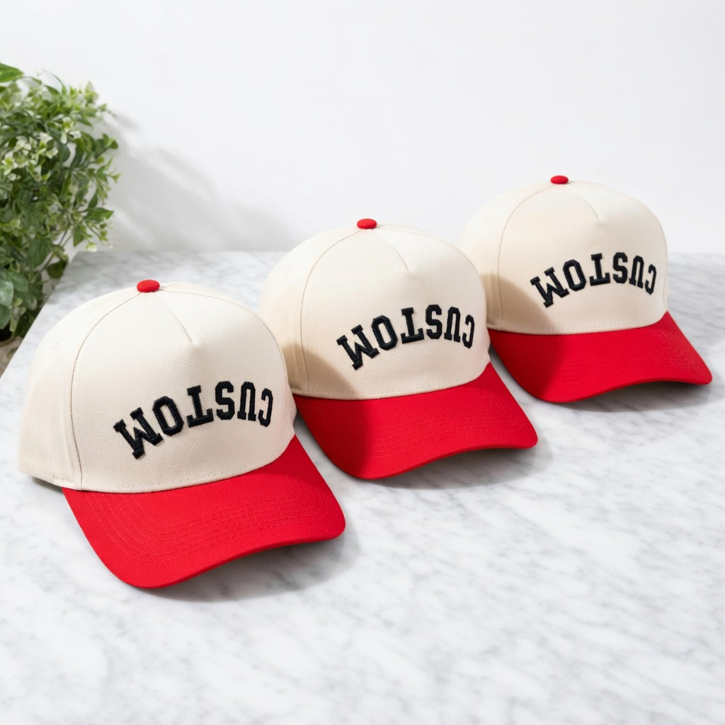 Custom Snapback Hat - Personalized Upside Down Snapback Hat