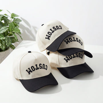 Upside Down Snapback Hat - Custom Text Snapback Hat