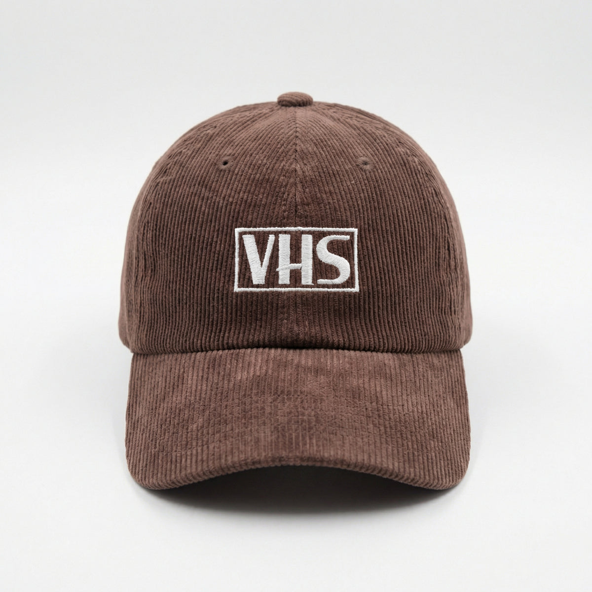 Custom VHS Embroidered Cap – Vintage Retro 80s 90s Dad Hat