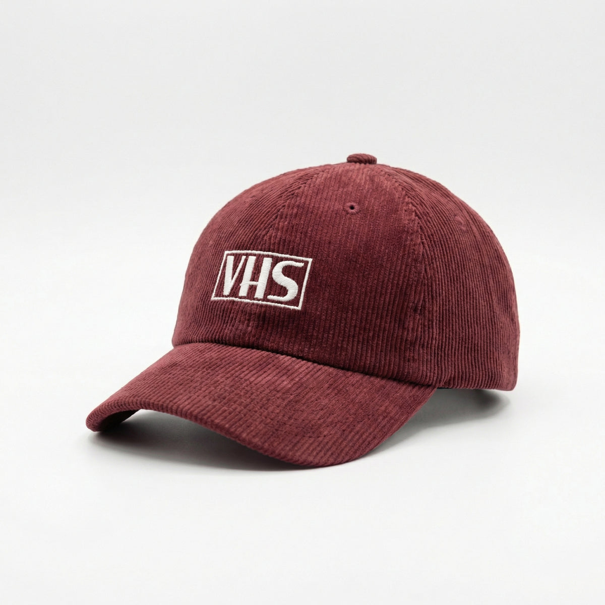 Custom VHS Embroidered Cap – Vintage Retro 80s 90s Dad Hat