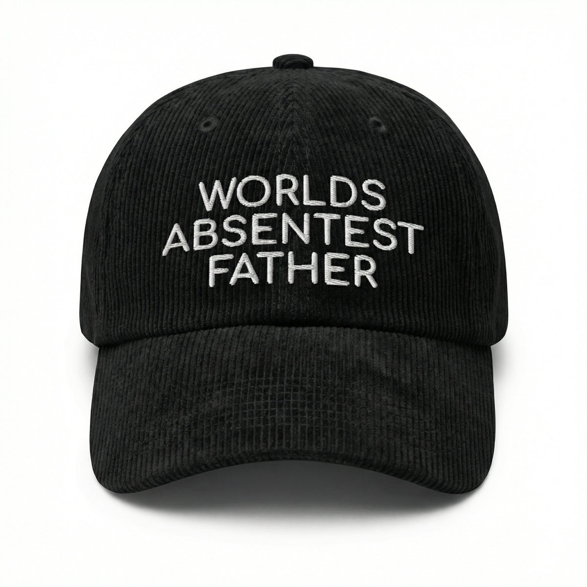 Custom World’s Absentest Father Embroidered Hat – Funny Meme Dad Cap