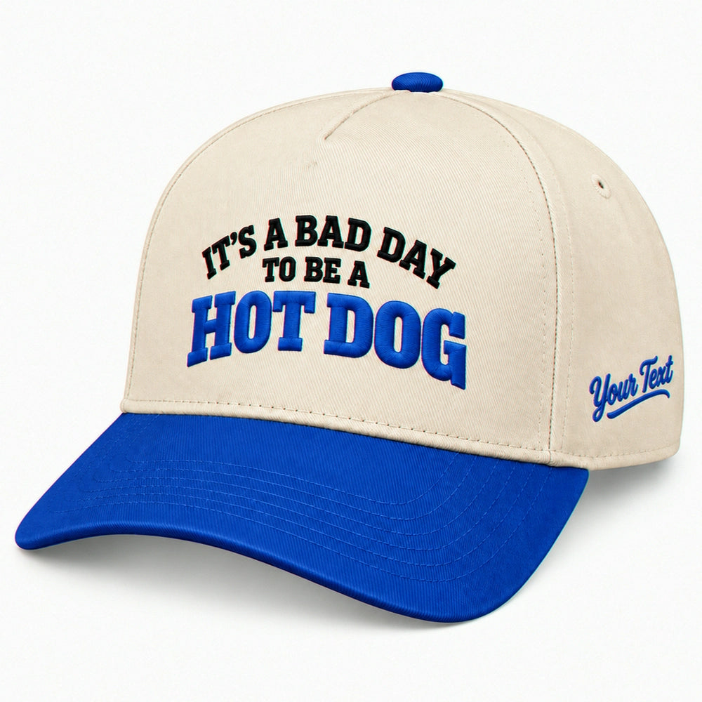 It's A Bad Day To Be A Hot Dog Hat, July 4th BBQ Snapback