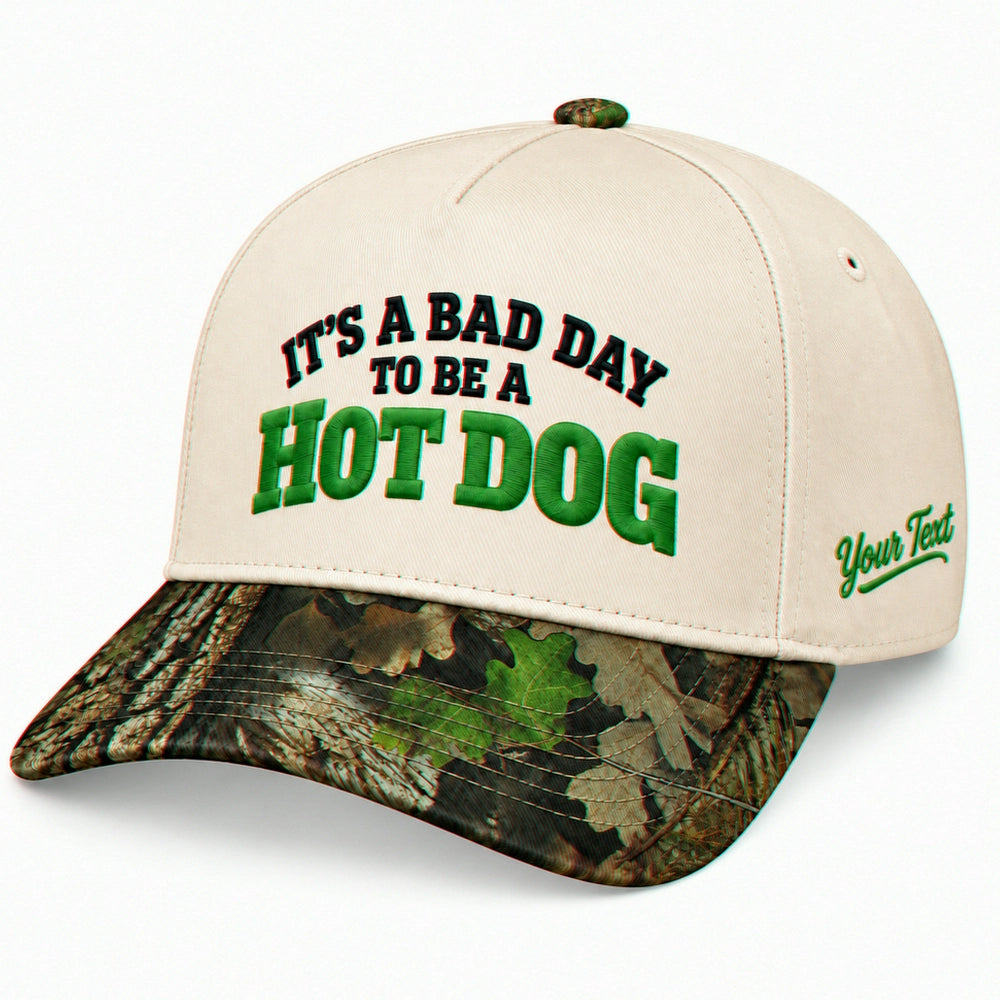 It's A Bad Day To Be A Hot Dog Hat, July 4th BBQ Snapback