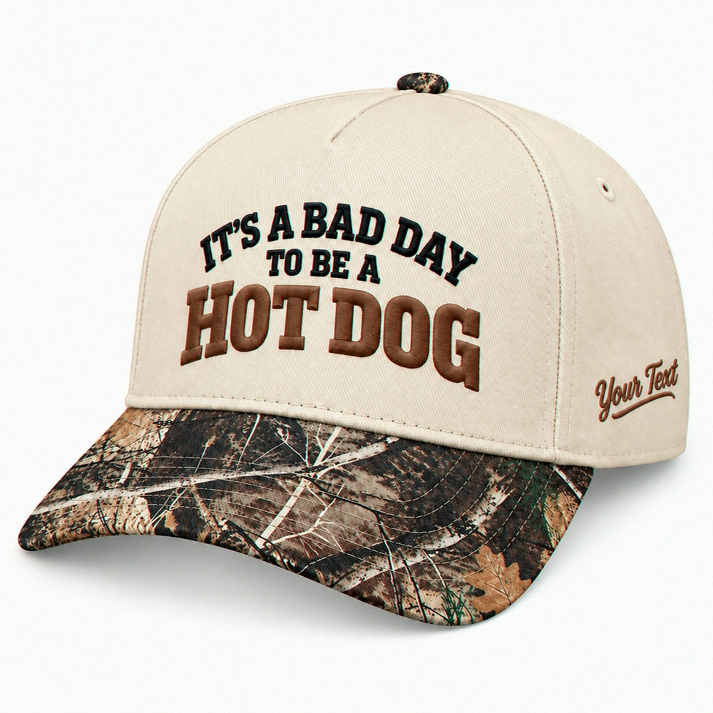 It's A Bad Day To Be A Hot Dog Hat, July 4th BBQ Snapback