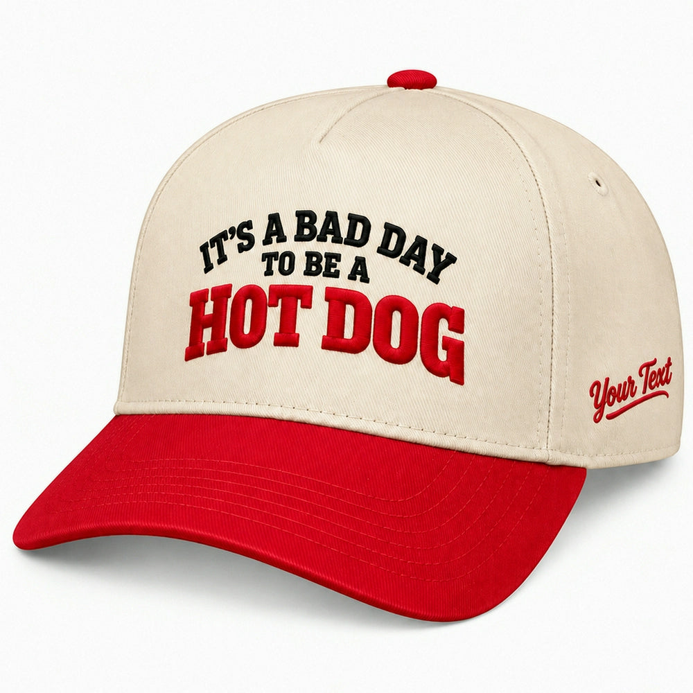 It's A Bad Day To Be A Hot Dog Hat, July 4th BBQ Snapback