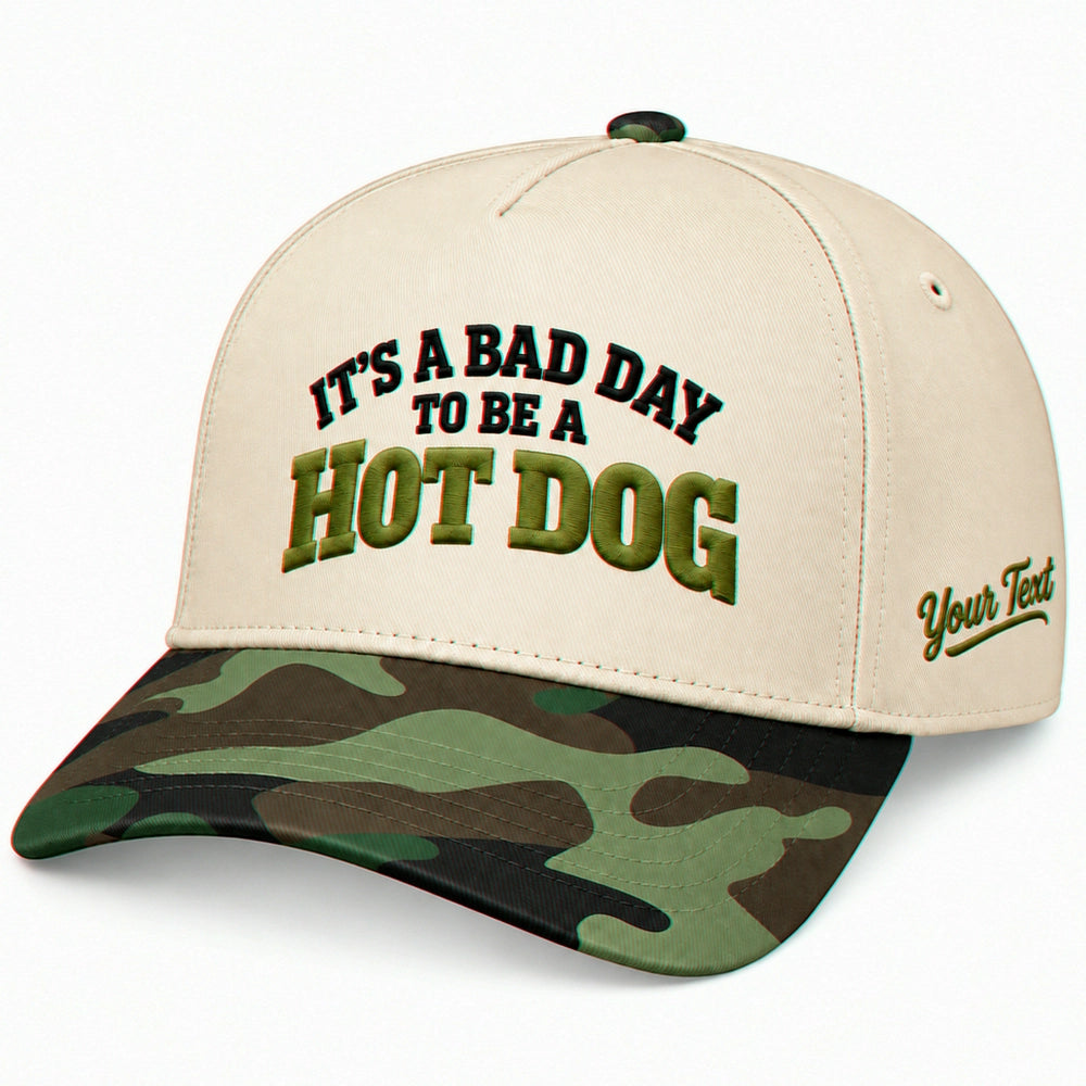 It's A Bad Day To Be A Hot Dog Hat, July 4th BBQ Snapback