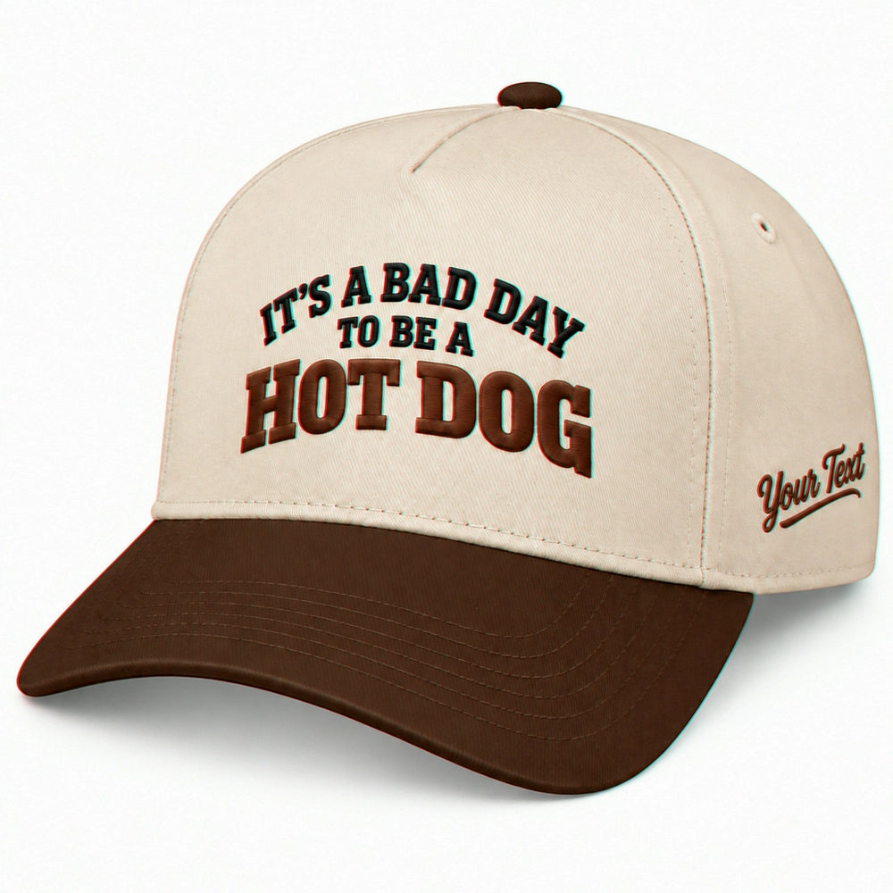 It's A Bad Day To Be A Hot Dog Hat, July 4th BBQ Snapback