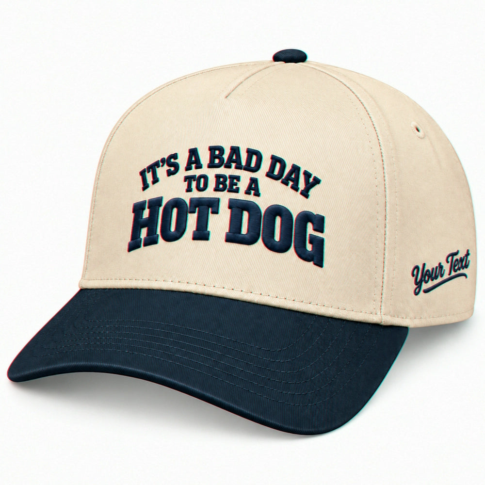 It's A Bad Day To Be A Hot Dog Hat, July 4th BBQ Snapback