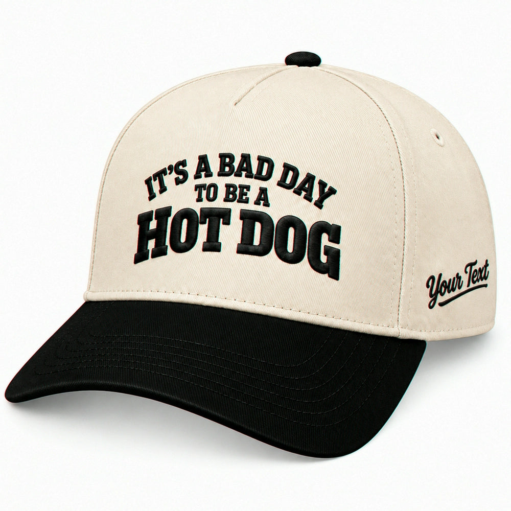 It's A Bad Day To Be A Hot Dog Hat, July 4th BBQ Snapback