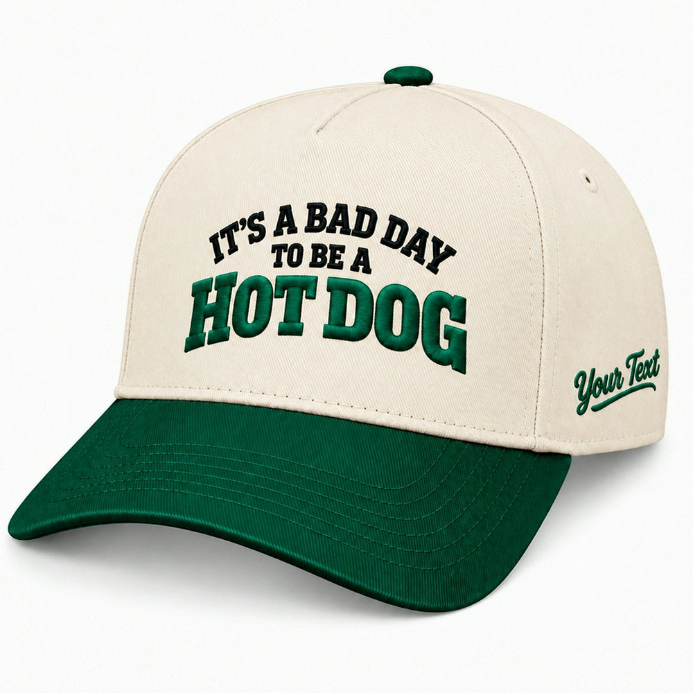 It's A Bad Day To Be A Hot Dog Hat, July 4th BBQ Snapback