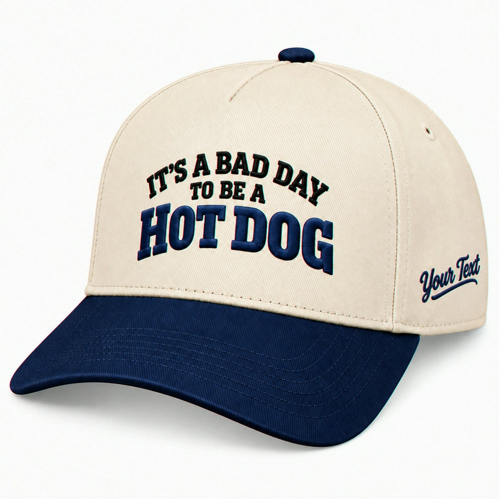 It's A Bad Day To Be A Hot Dog Hat, July 4th BBQ Snapback