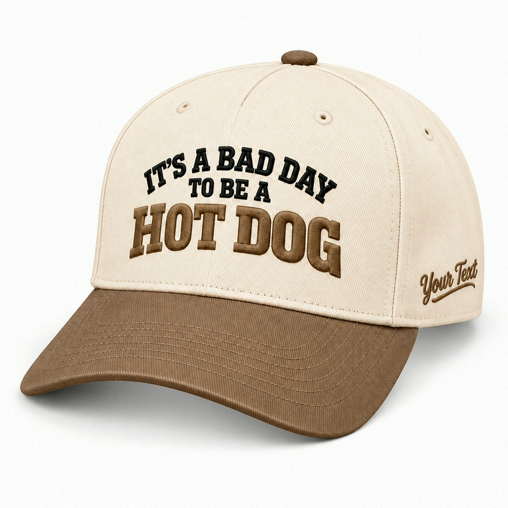 It's A Bad Day To Be A Hot Dog Hat, July 4th BBQ Snapback