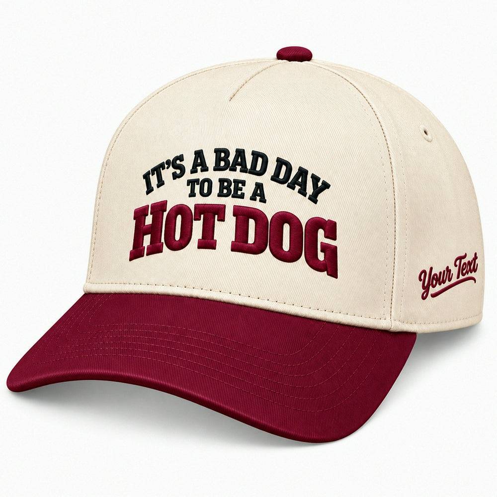 It's A Bad Day To Be A Hot Dog Hat, July 4th BBQ Snapback