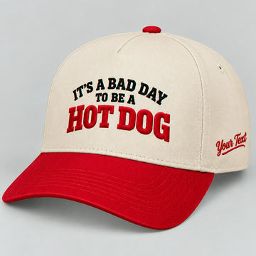 It's A Bad Day To Be A Hot Dog Hat, July 4th BBQ Snapback
