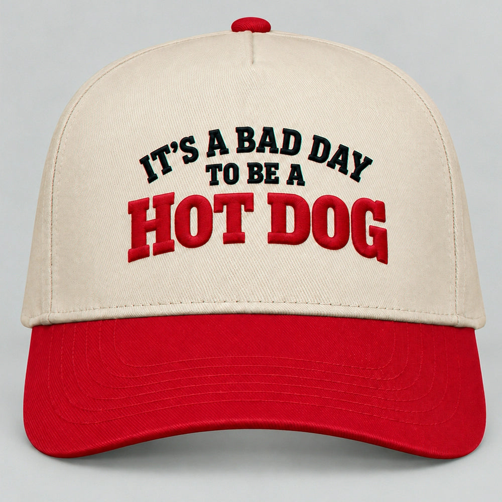 It's A Bad Day To Be A Hot Dog Hat, July 4th BBQ Snapback