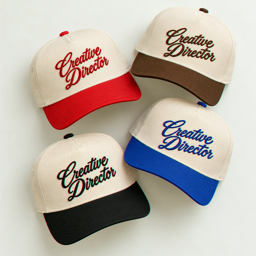 Creative Director Hat, Graphic Design Studio Snapback