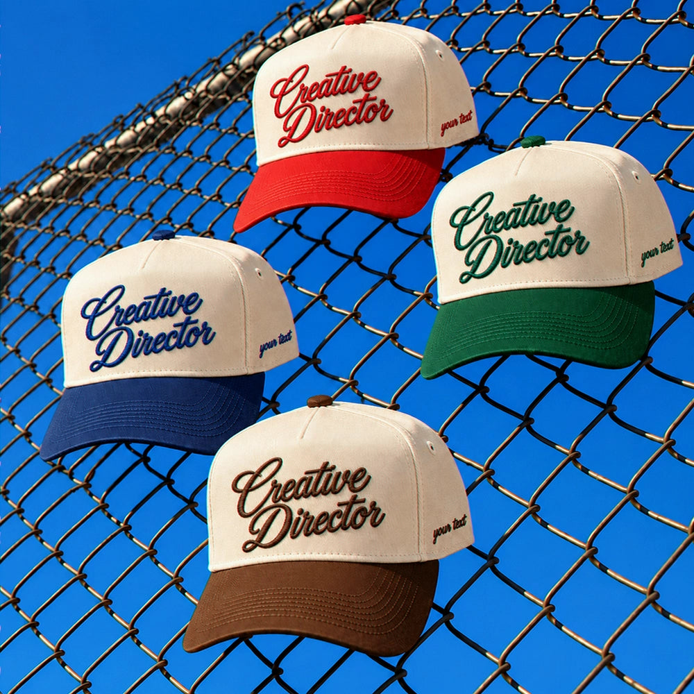 Creative Director Hat, Graphic Design Studio Snapback