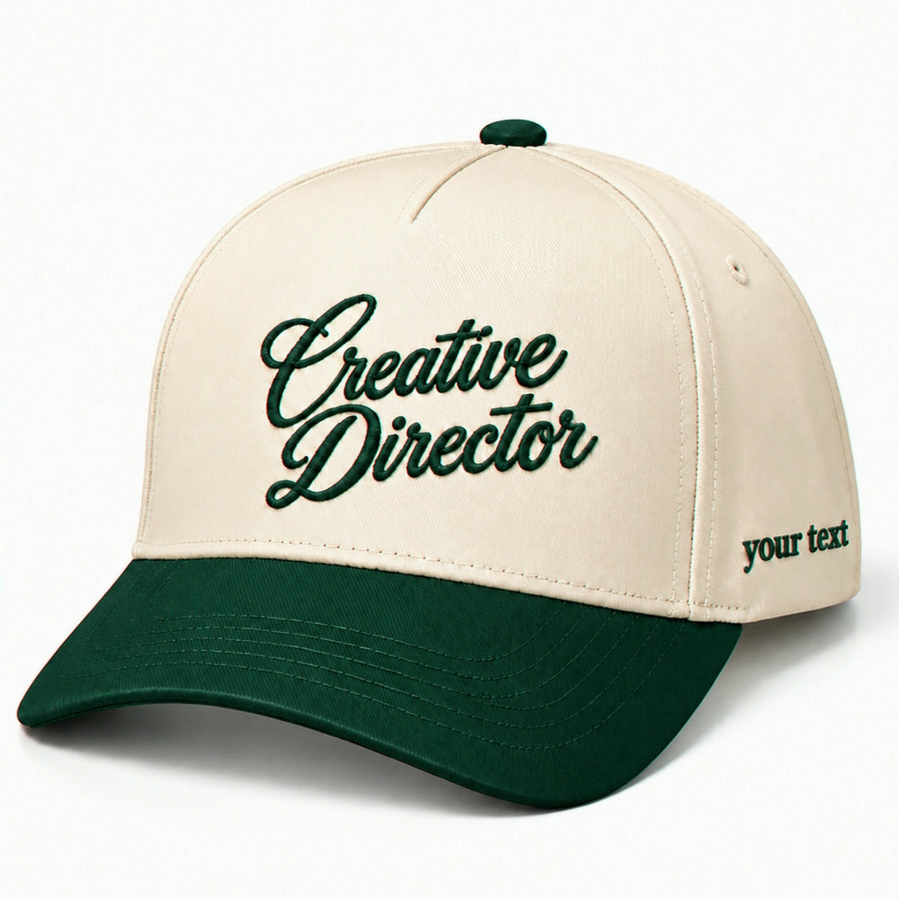 Creative Director Hat, Graphic Design Studio Snapback