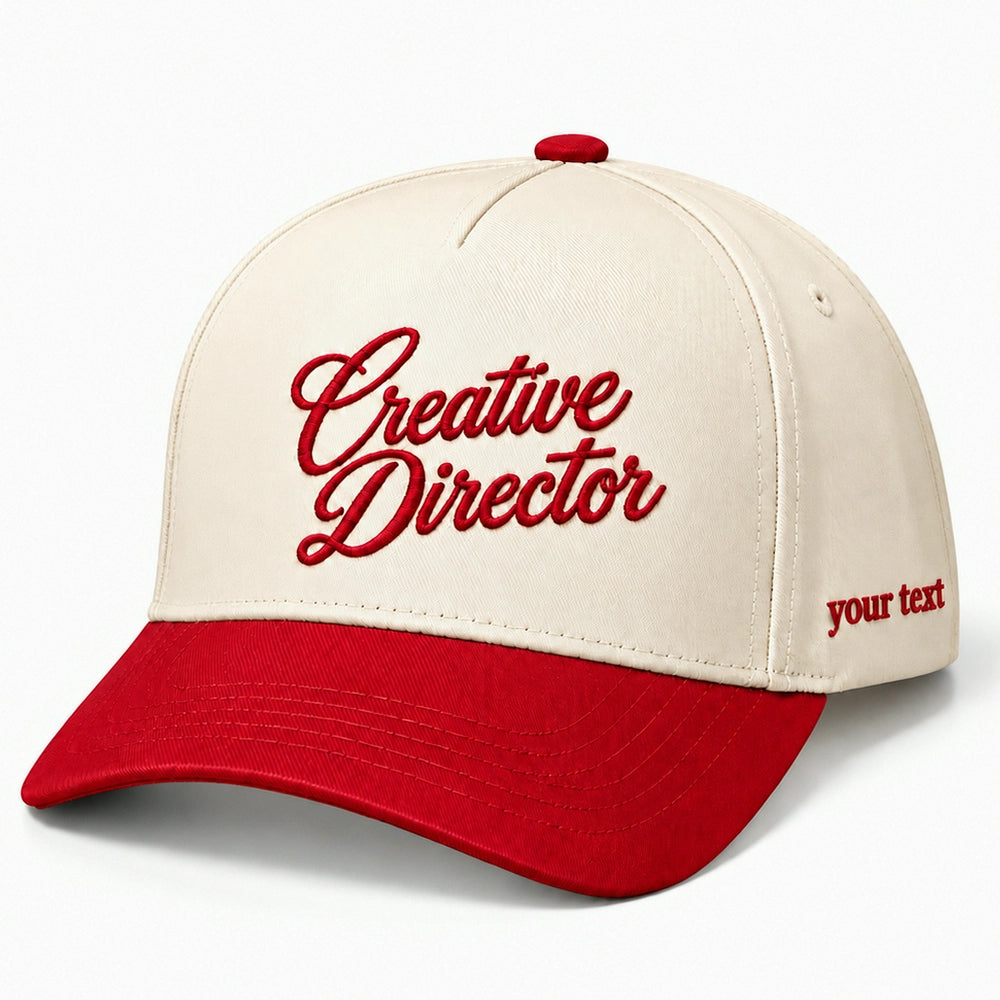 Creative Director Hat, Graphic Design Studio Snapback