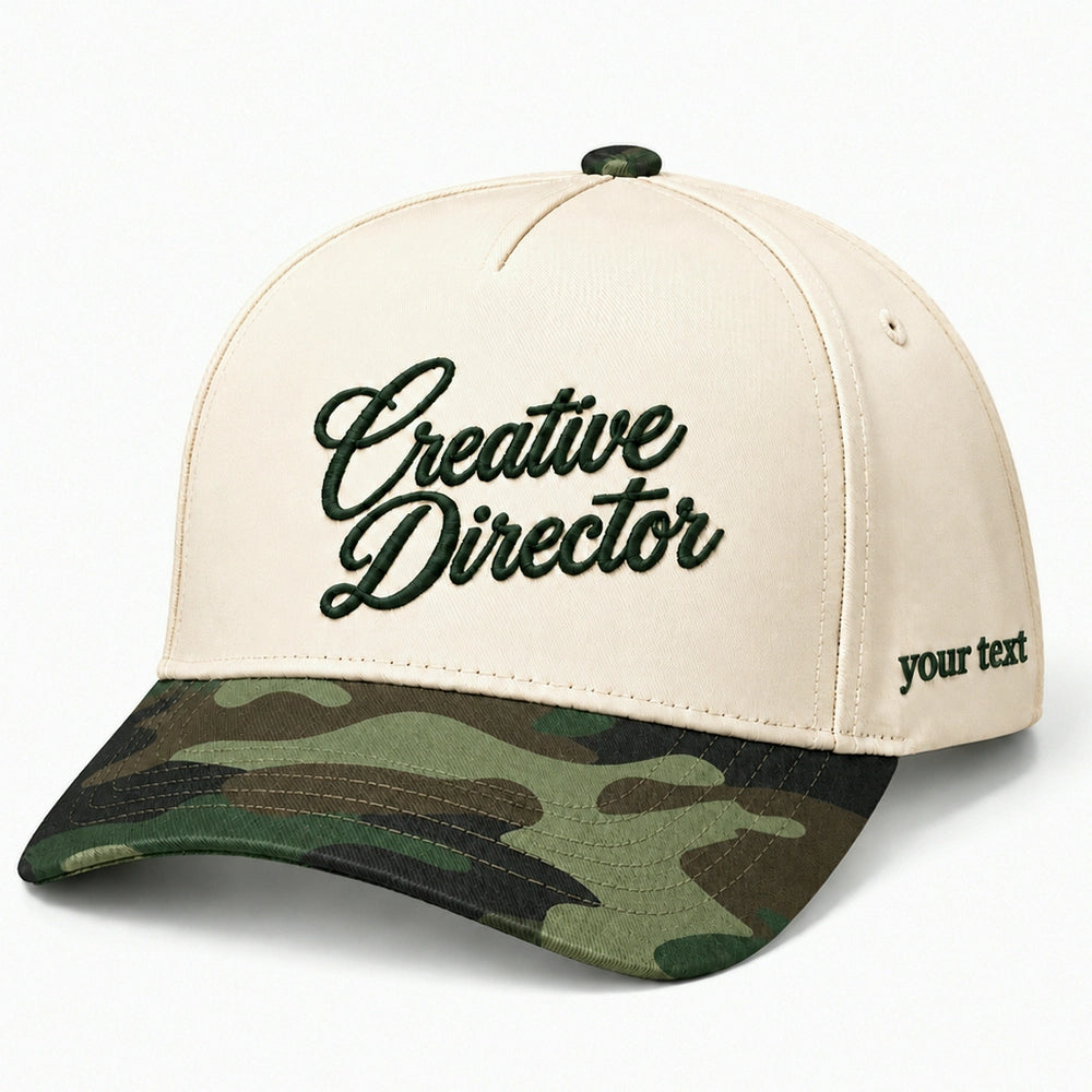 Creative Director Hat, Graphic Design Studio Snapback