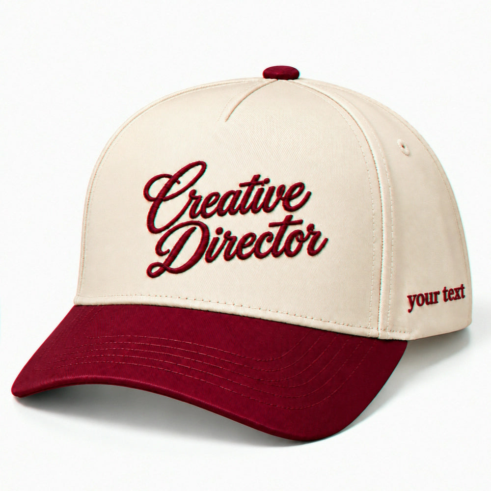 Creative Director Hat, Graphic Design Studio Snapback