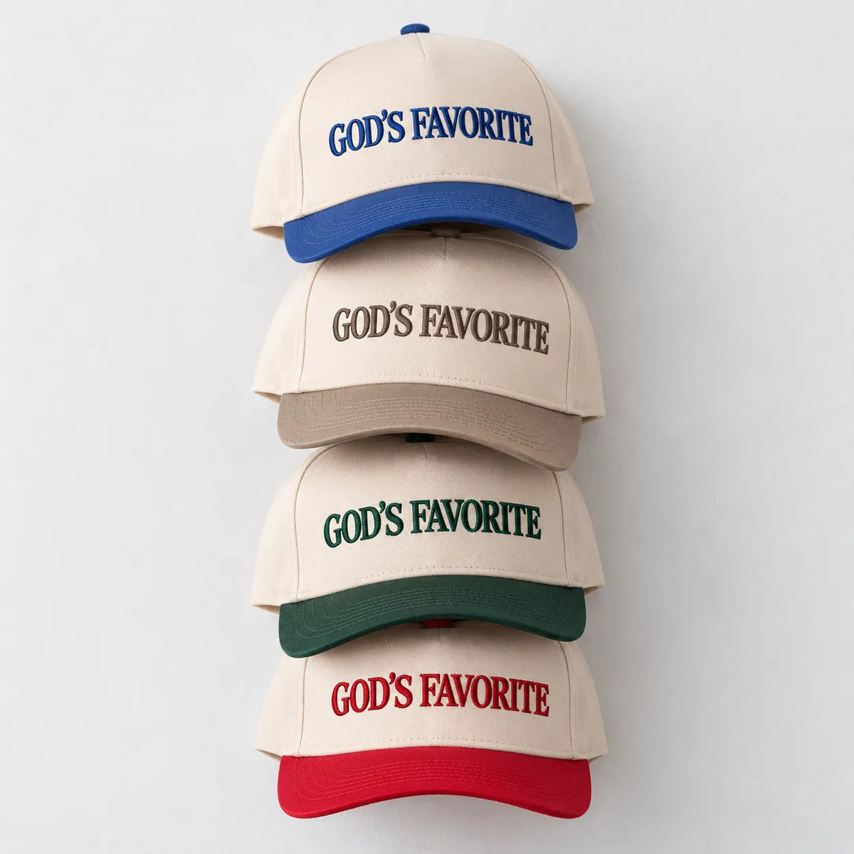 God’s Favorite Hat, Christian Faith Embroidered Snapback