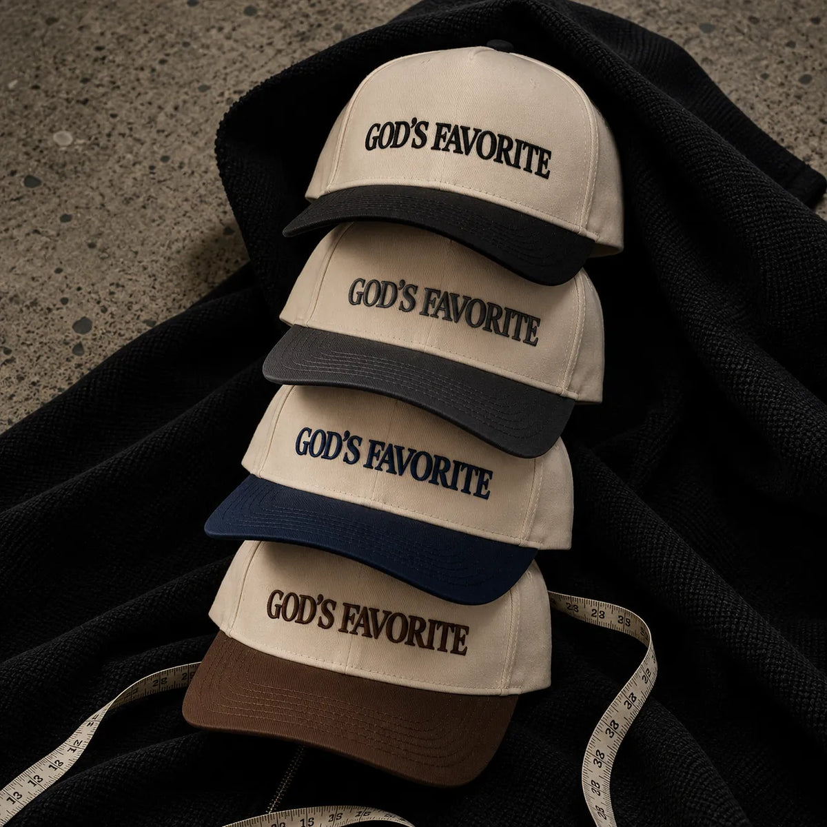 God’s Favorite Hat, Christian Faith Embroidered Snapback