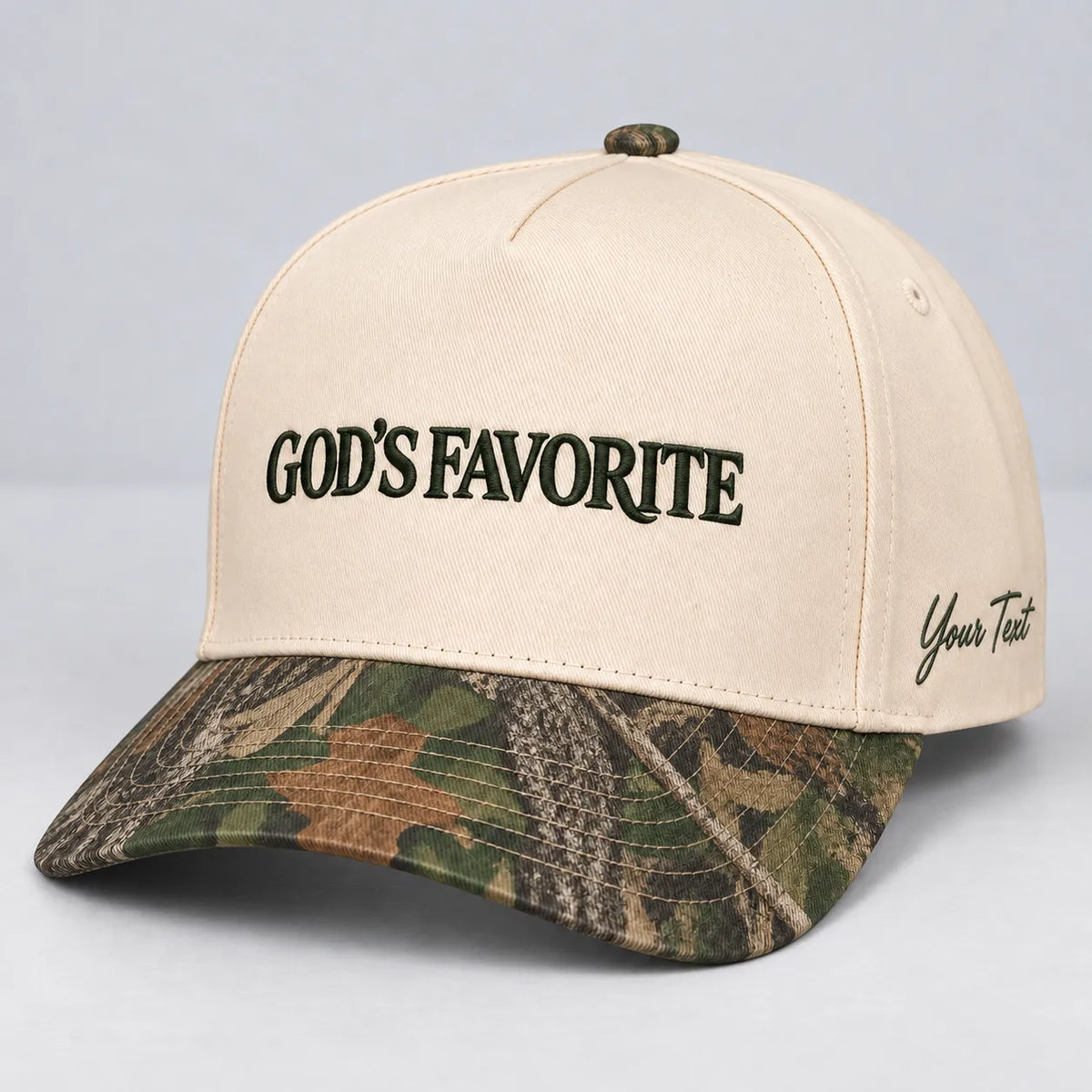 God’s Favorite Hat, Christian Faith Embroidered Snapback