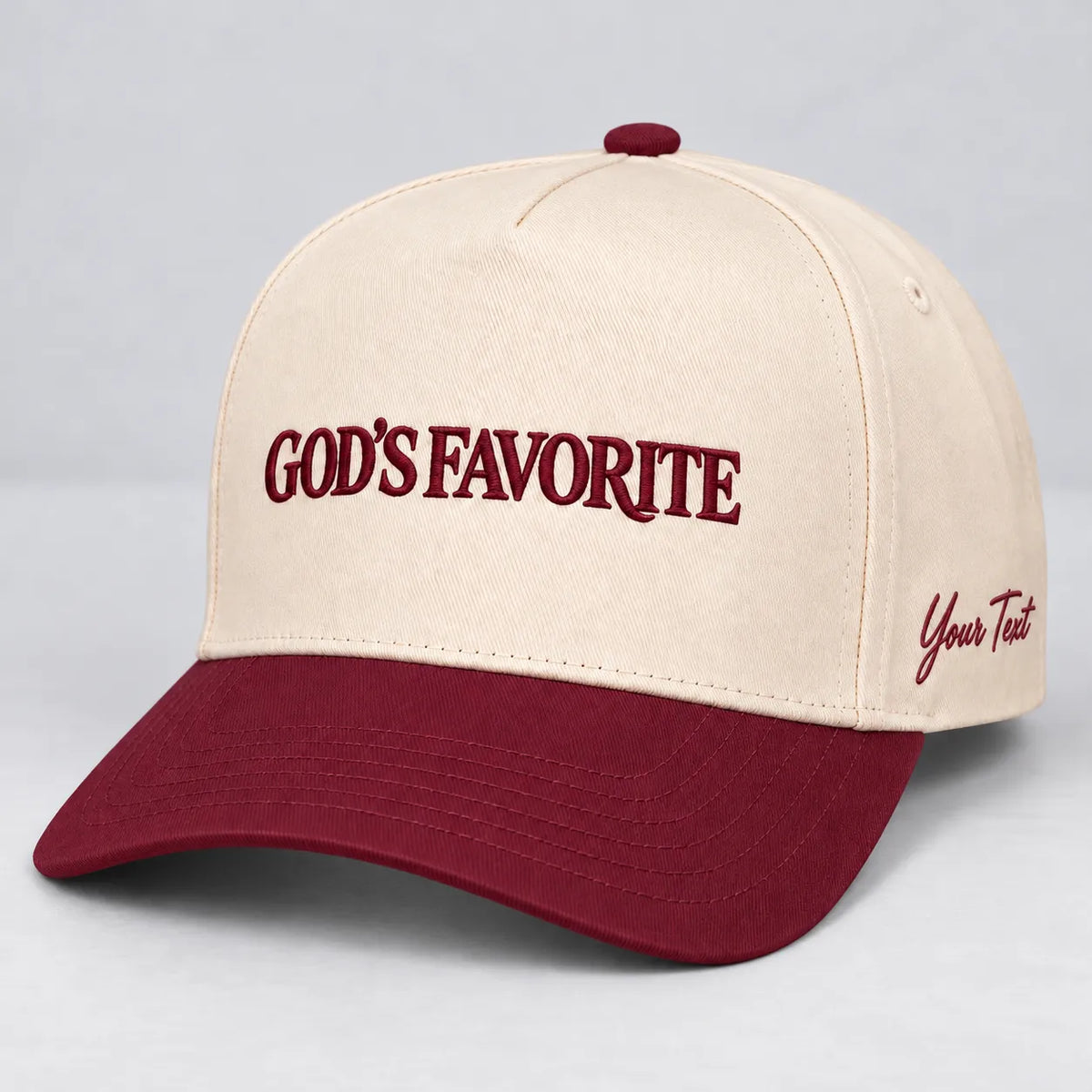 God’s Favorite Hat, Christian Faith Embroidered Snapback