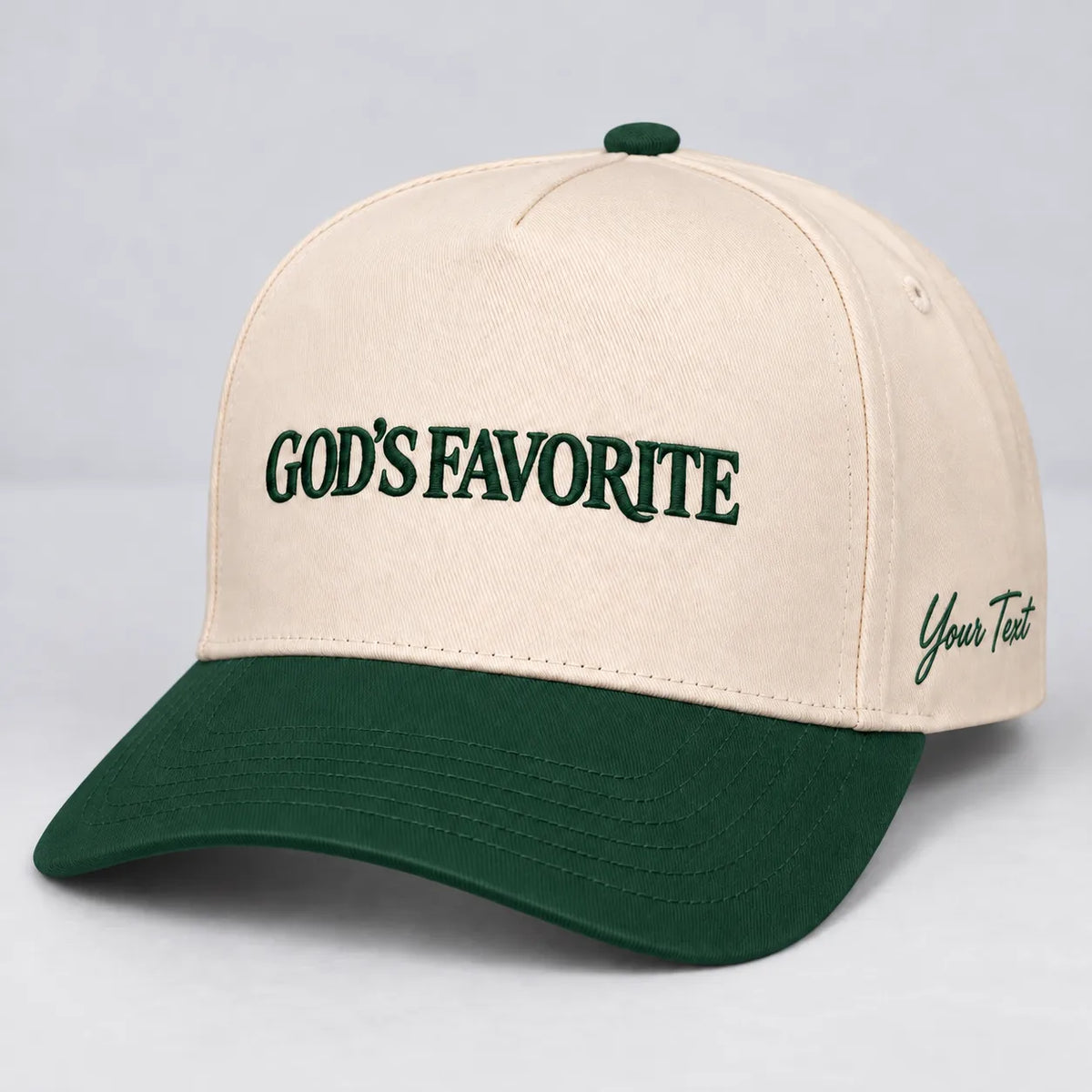 God’s Favorite Hat, Christian Faith Embroidered Snapback