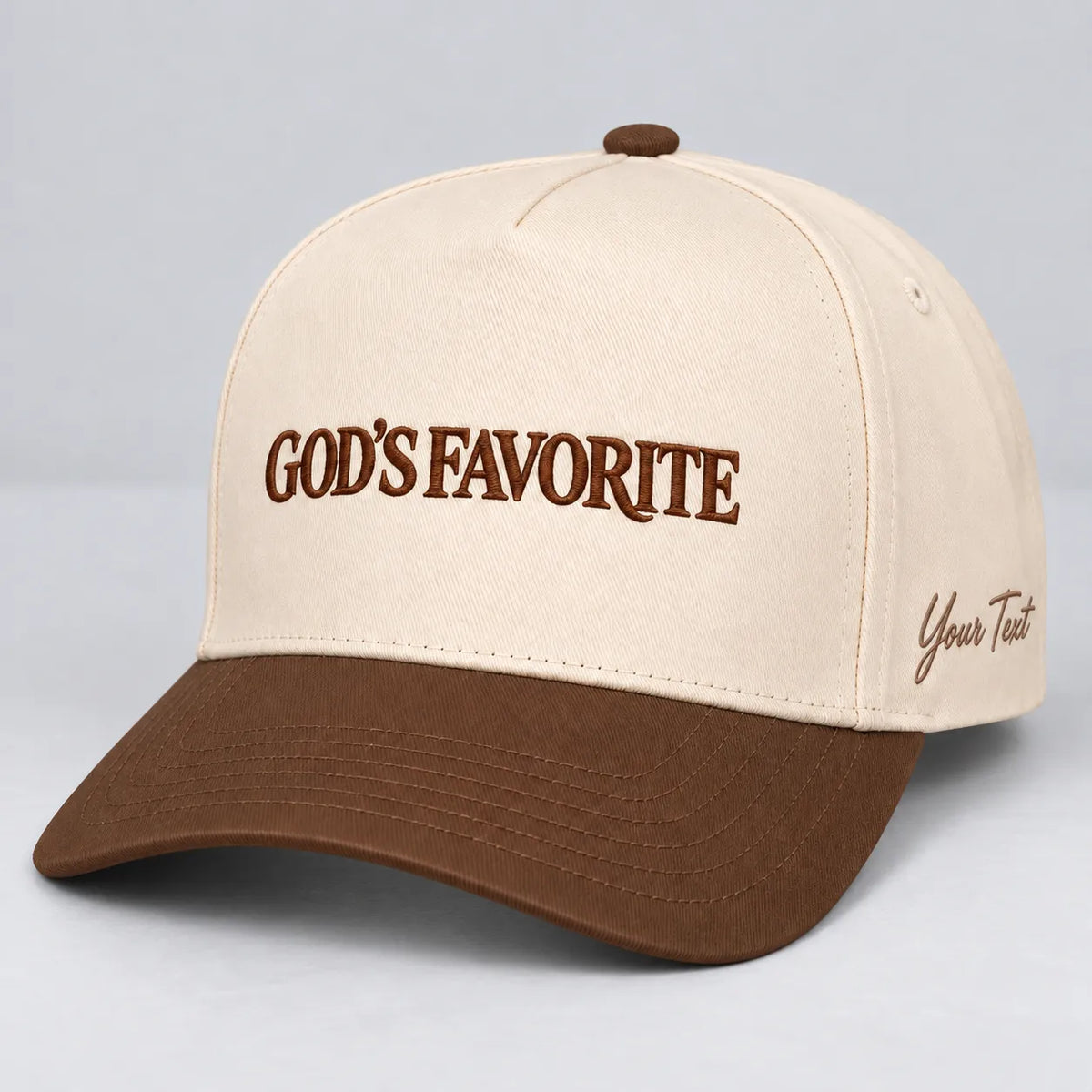 God’s Favorite Hat, Christian Faith Embroidered Snapback