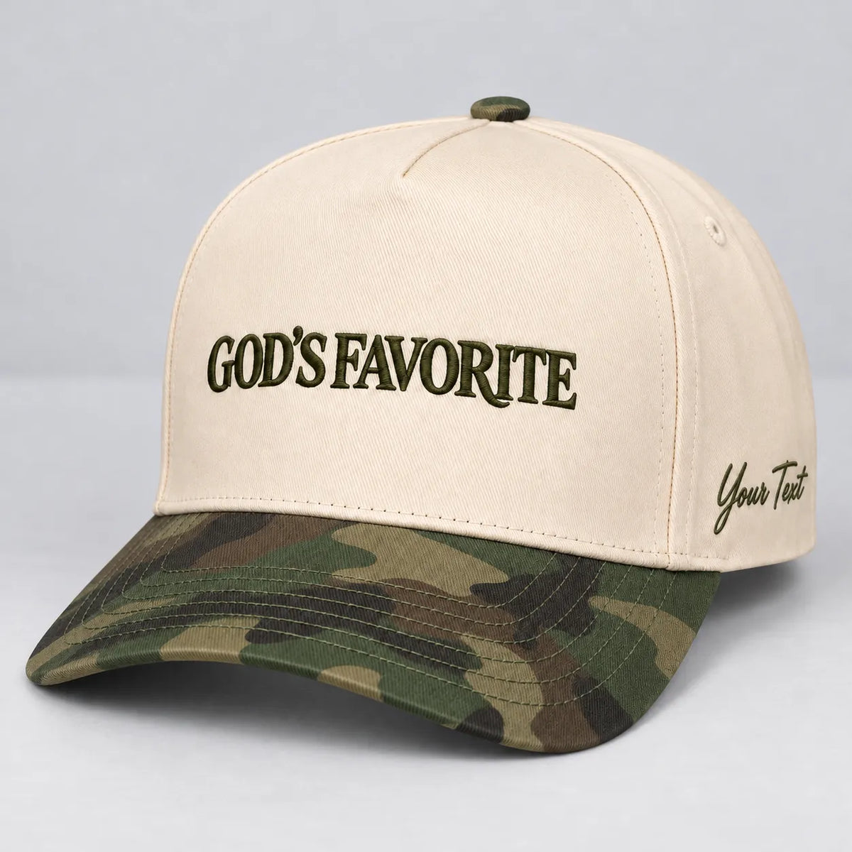 God’s Favorite Hat, Christian Faith Embroidered Snapback