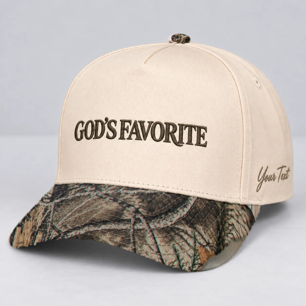 God’s Favorite Hat, Christian Faith Embroidered Snapback