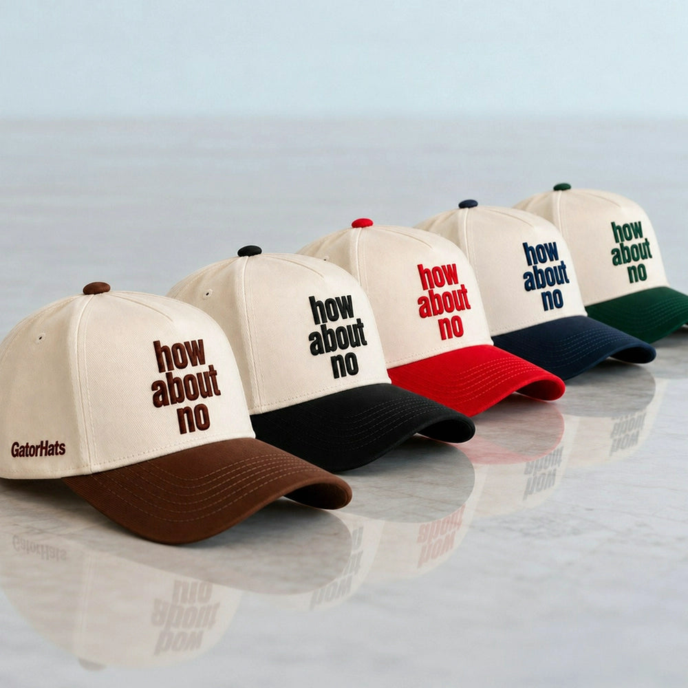 How About No Hat, Sassy Attitude Embroidered Snapback