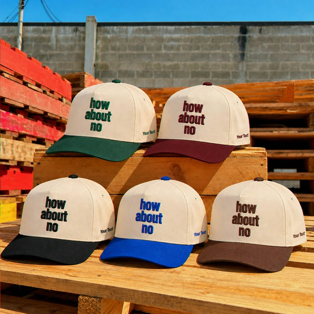 How About No Hat, Sassy Attitude Embroidered Snapback