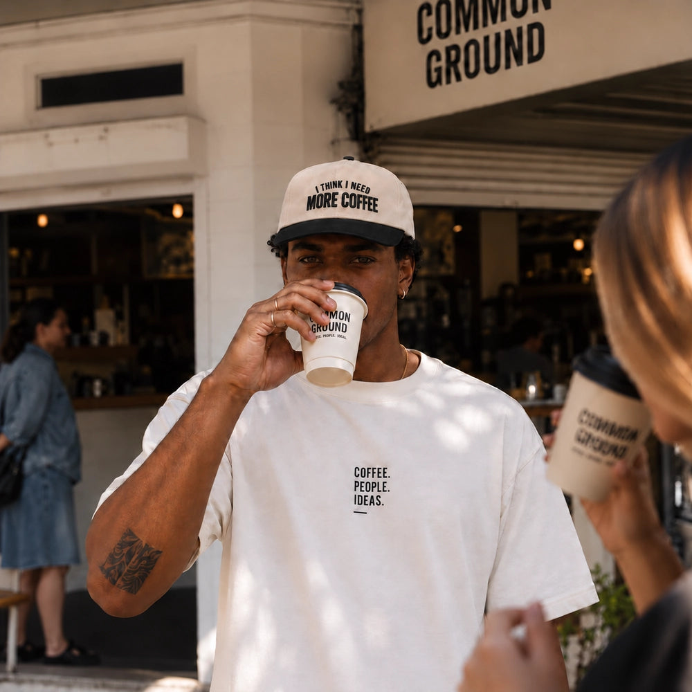 I Think I Need More Coffee Hat, Caffeine Morning Snapback