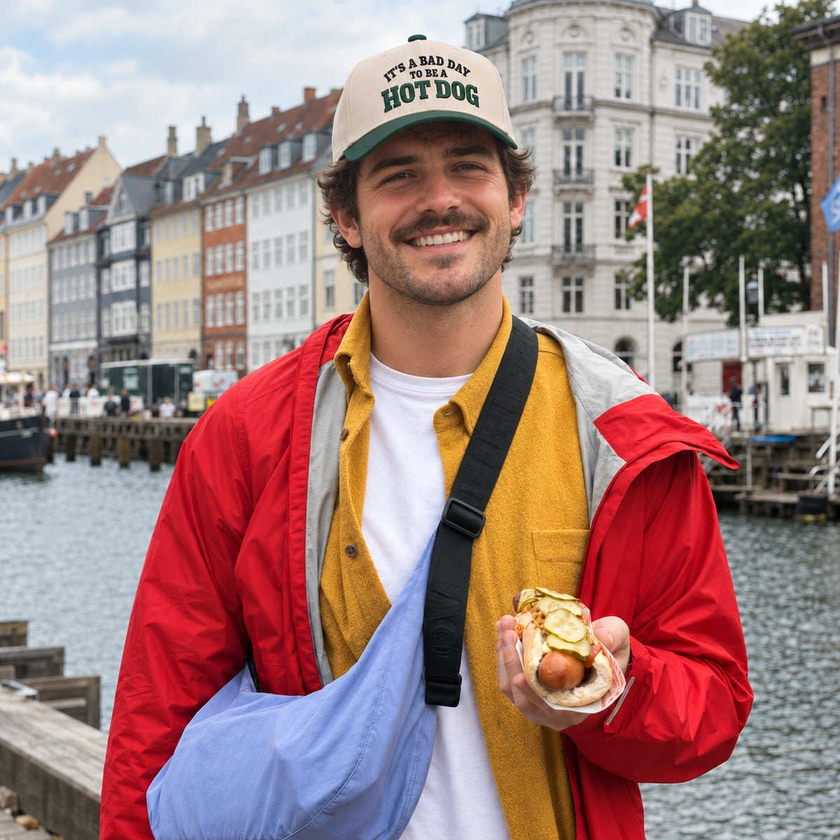 It's A Bad Day To Be A Hot Dog Hat, July 4th BBQ Snapback